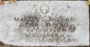 Martin Luther McLean (1920-1950)