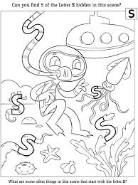 Look Find Letters To Color Dover Publications Coloring Books Coloring Pages Dover Publications