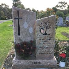 Chinese Supplier Upright Natural Granite Gravestone Carved Cross from China  - StoneContact.com