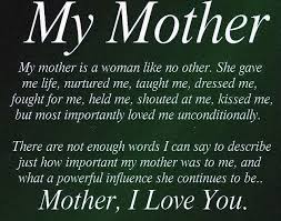 Mother Quotes Images My Mother Is A Woman Like No Other Good Morning Wishes Mothers Day Inspirational Quotes Mother Quotes Mother Quotes Images