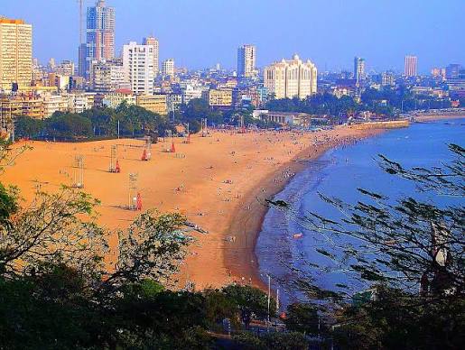 View of Chowpatty Beach from Hanging Garden Mumbai, India | Flickr