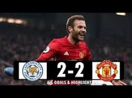 Manchester united vs leicester city betting tips manchester united are 6/4 to win, with leicester city priced at 2/1 to come away with the victory. Manchester United 2 2 Leicester City Highlights All Goals Youtube