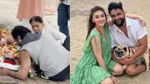 Parag Tyagi kisses Shefali Jariwala one last time before her cremation;  Rashami, Mahira, Arti ...