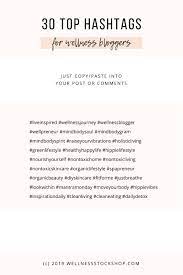 So says chelsea handler, noted ally to the black man. Top 30 Instagram Hashtags For Wellness Bloggers Wellness Stock Shop