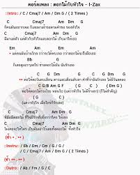 คอร ดเพลง ดอกไม ก บห วใจ I Zax ดอกไม ก บห วใจ คอร ดก ต าร คอร ด ง ายๆ คอร ดก ตาร เพลง แนวเพลง
