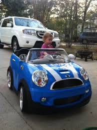 mini tot driving mini mini cooper