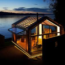 Individuelles Haus Modern Glas Aus Metall Garage Graypants Videos Moderne Hutten Architektur Kleine Hausideen