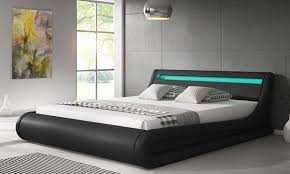 Escoba gmbh designer bett mit. Luxus Designer Led Polsterbett Groupon Goods
