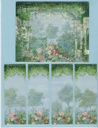 Wall Mural Secret Garden For Dollhouse Walls Free Printable Doll House Wallpaper Paper Doll House Doll House
