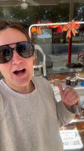 Today we have the cooler out for country ham and cheese scones! Bread  pudding sold out while we were setting up! But we have carrot cake bars  today and they are so yummy!! Along with cookies brownies, ...