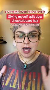 Purple Splitdye with Bangs