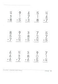 The worksheets are offered in developmentally appropriate versions for kids of different ages. Work Touch Math Subtraction Worksheets Sumnermuseumdc Org