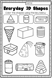 From traffic cones and spherical globes, to cans and dices 3d shapes are everywhere. 3d Shapes Kindergarten Worksheet Inspirational 3d Solid Detective Worksheet For Students To Count Faces Ermafama
