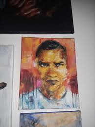 Detroit: Become Human Markus Oil Painting Handmade Identity-doubts