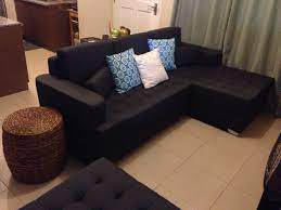 Living Room Throw Pillows And Ottoman From Mandaue Foam Sofa Set From Our Home Living Room Sofa Living Room Sofa Design Floor Seating Living Room