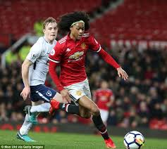 Tahith chong is a dutch professional footballer who plays as a winger for english club manchester united. Man United Kid Tahith Chong Watched By Jose Mourinho Daily Mail Online