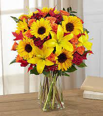 Foliage and fruit of the tamarind and flowers and fruit of the papaw in java. Sunflowers Lilies Mums In Hampton Falls Nh Flowers By Marianne Fresh Flowers Arrangements Sunflower Delivery Amazing Flowers