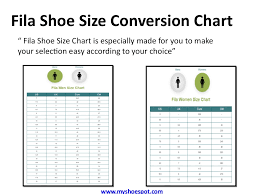 buy your favorite shoes by using shoe size conversion chart