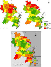 This is usually about 2/3 of the way around towards low. Spatially Explicit Assessment Of Heat Health Risk By Using Multi Sensor Remote Sensing Images And Socioeconomic Data In Yangtze River Delta China International Journal Of Health Geographics Full Text