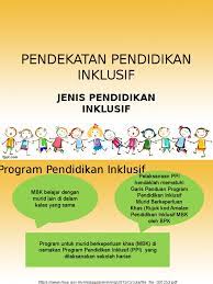 Kurikulum dan pembelajaran pendidikan inklusif arif nofa sugiyanto magister pendidikan dasar universitas muhammadiyah. Jenis Pendidikan Inklusif Pengenalan Kimah