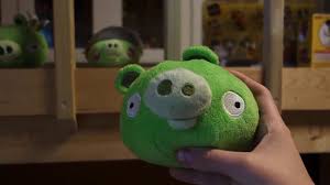 Linrunzi angry birds green pig leonard plush toys, cartoon cute soft stuffed dolls, animal plushie, for children birthday, 22cm. Angry Birds Pig Plushes Review Youtube
