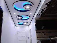 جبس ممرات 2020 أفضل ديكورات جبس فخمه للممرات والمداخل لبيتك الجديد ceiling design living room duplex house design ceiling design