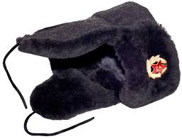 This popular russian fur hat is known for its earflaps that can be tied on top or released and. Russian Navy Officer Mouton Ushanka Hat Black