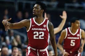 Ranks sorted descending (except for tov and pf); Forward Osabuohien Dismissed From Hogs Basketball Team