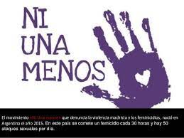 Porque al fin y al cabo el miedo de la mujer a la violencia del hombre, es el espejo del miedo del hombre a la mujer sin miedo.#feminism #homicides #argent. Movimiento Ni Una Menos