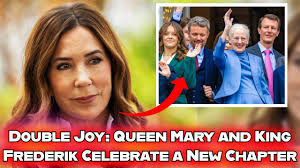 Double Joy: Queen Mary and King Frederik Celebrate New Beginnings After a  Challenging Time