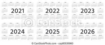 Friday, january 1 — monday, january 2 (new year's day holiday observed) martin luther king, jr. Spanish Calendar 2021 2022 2023 2024 2025 2026 Years Vector Illustration Simple Template Spanish Calendar 2021 2022 Canstock