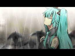 Nightcore Raindrops Hatsune Miku Nightcore Miku