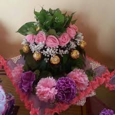 Idea hantaran kahwin bertemakan merah /maroon. Masih Ade Yang Hantaran Tunang Kahwin Gubahan Bunga Facebook
