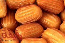 طريقة عمل بلح الشام المقرمش بالصور خطوة بخطوة middle eastern recipes sweets recipes sweet dough