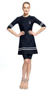 Modest Swimwear Modest Sea Swim Dress Modest Modest Swimwear Fashion