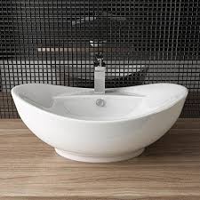 Design Keramik Waschtisch Aufsatz Waschbecken Waschplatz Fur Badezimmer Gaste Wc A82 Amazon De Baumarkt Badezimmer Waschbecken Waschtisch