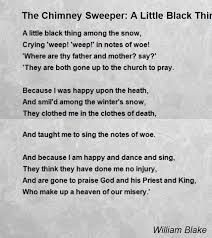The Chimney Sweeper A Little Black Thing Among The Snow Jpg 640 720 William Blake Snow Poems Poems