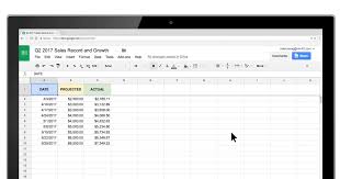 G Suite Updates Blog Visualize Data Instantly With Machine