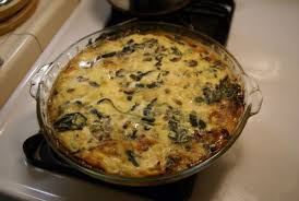 Crustless Quiche Spinach Mushroom And Cauliflower Recipe Recipe Breakfast Quiche Recipes Recipes Crustless Quiche