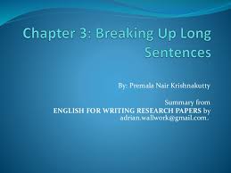 The language will be as plain and as unambiguous as possible. Parts Of Research Paper Chapter 3