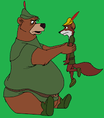 5.5 character filmography 5.5.1 film: Robin Hood And Little John A La Mowgli And Baloo By Dobanochi On Deviantart