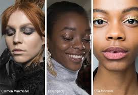 Fall Winter 2018 2019 Makeup Trends Makeup Trends Glitter Eyeshadow Eyeshadow