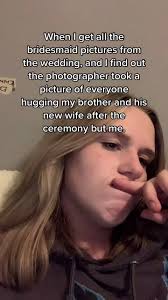 I don’t have a single picture with my brother from his wedding 👍🏼😀 but  the bride’s friends do!