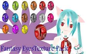 Cute fantasy creatures mythical creatures art alien creatures mythological creatures magical creatures monster concept art fantasy monster creature drawings animal drawings. Mmd Fantasy Eyes Texture Pack By Mmd Nay Pmd On Deviantart