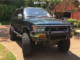 The 1995 toyota 4runner currently has 4 recalls crash and rollover test ratings the 1995 toyota 4runner has not been tested. Wheel Offset 1995 Toyota 4runner Aggressive 1 Outside Fender Suspension Lift 4 5 Custom Offsets