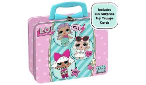 Have you played top trumps before or watched your family members play the game. Buy Lol Surprise Top Trumps Collectors Tin Trading Cards And Card Games Argos