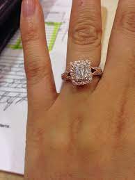 Cannot Go Wrong With A Rosegold Verawanggang Engagement Ring Vera Wang Engagement Rings Vera Wang Engagement Rose Gold Engagement Ring