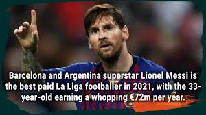 After scoring seven times in five games, lionel messi was named laliga's player of the month for february. La Liga Salaries 2020 21 Season Top Five Highest Paid La Liga Players In 2021 Ligalive