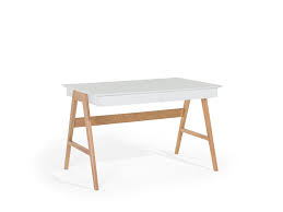 Find images of office desk. Home Office Desk 120 X 70 Cm White Sheslay Beliani De
