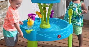 Step2 Summer Showers Splash Tower Water Table 40 28 Shipped Become A Coupon Queen Water Table Water Play For Kids Kids Play Toys